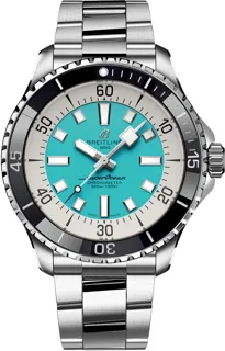 Breitling Superocean A17376211L2A1 Stainless steel Turquoise