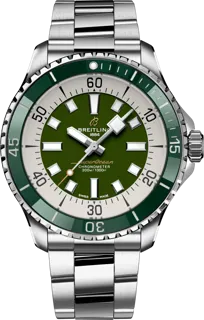 Breitling Superocean A17376A31L1A1 Stainless steel Green