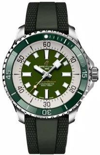 Breitling Superocean A17376A31L1S1 Stainless steel Green