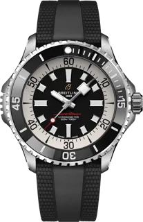 Breitling Superocean A17378211B1S1 Stainless steel Black