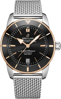 Breitling Superocean Heritage UB2010121B1A1 Stainless steel and Red gold Black