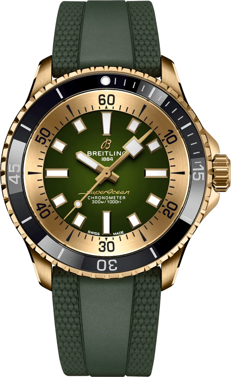 Breitling Superocean N17375201L1S1 42mm Bronze Green