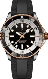 Breitling Superocean U17375211B1S1 Stainless steel and Red gold Black