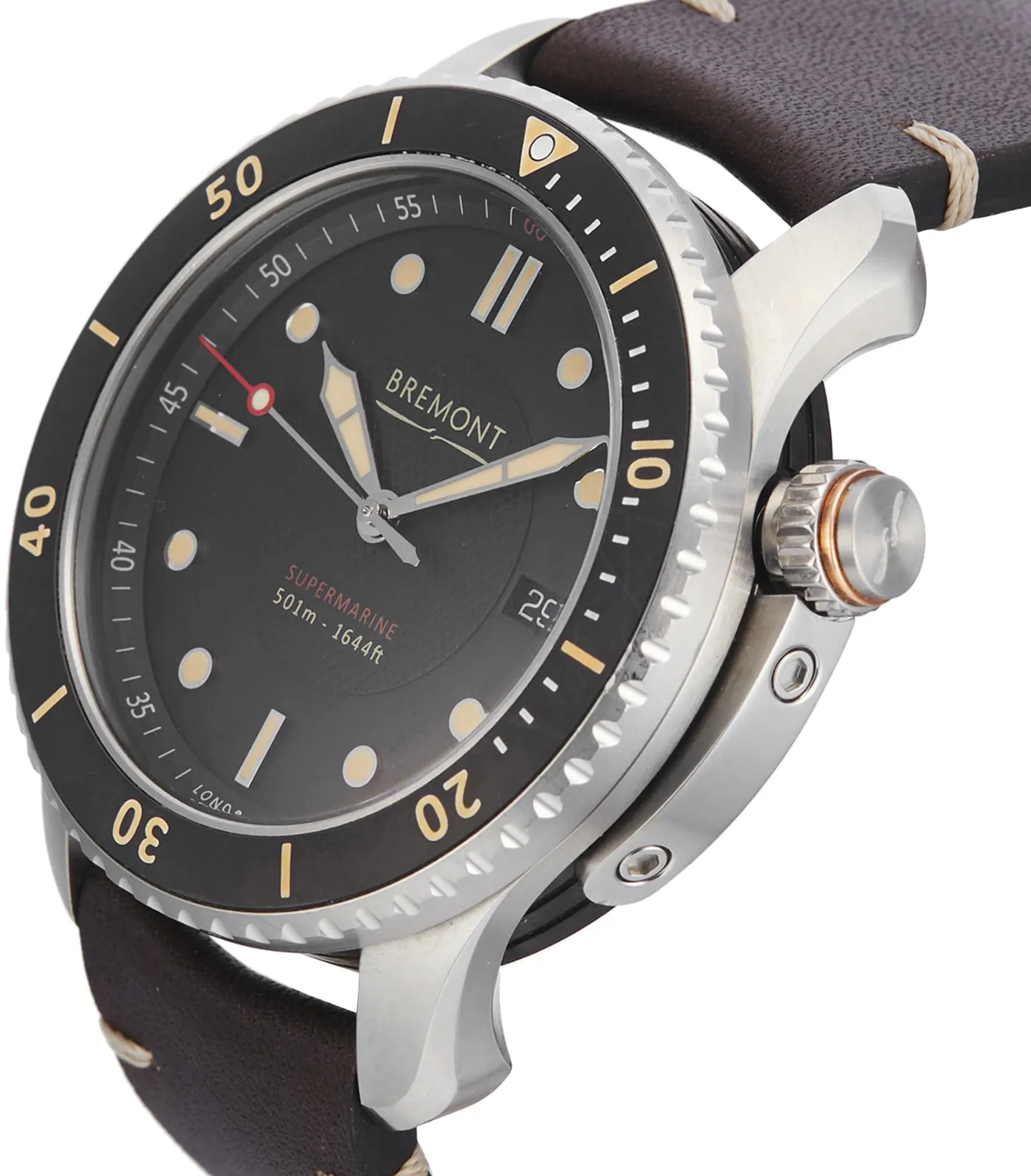 Bremont 04890007531 43mm Stainless steel Black 1