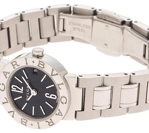 Bulgari Bulgari BB23SS 23mm Stainless steel Black 2