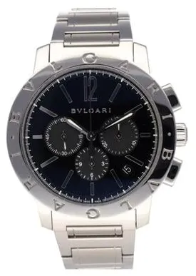 Bulgari Bulgari 102045 BB41BSSDCH﻿ 41mm Stainless steel Black