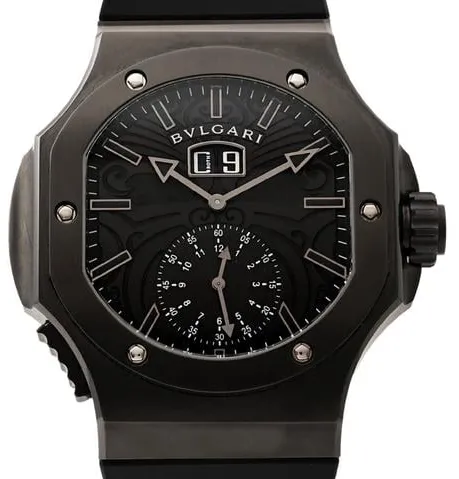 Bulgari Daniel Roth BRE56SBCHS/AB 50mm Stainless steel Black