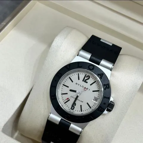 Bulgari Diagono AL 32 TA 32mm Aluminium Silver