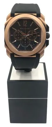 Bulgari Octo BGOP41BGLCH 41mm Rose gold Black 3