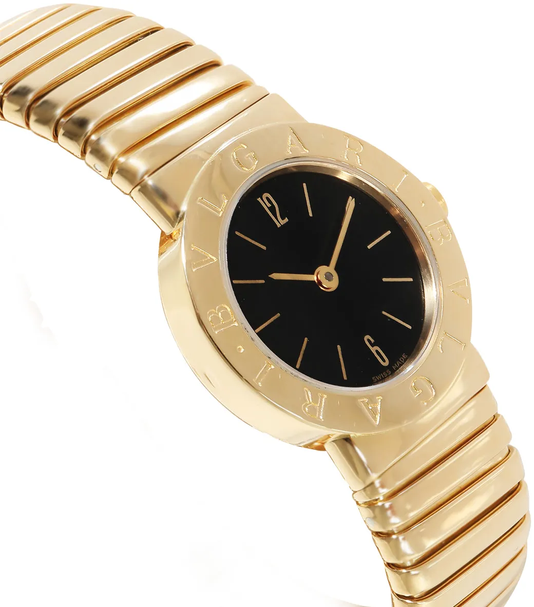 Bulgari Tubogas BB 23 2T 23mm Yellow gold Black 3