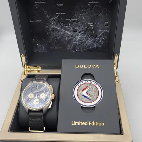 Bulova Lunar Pilot 98A285 45mm Titanium Gray