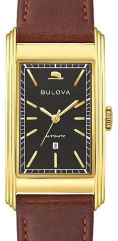 Bulova 97B224 Yellow gold and Stainless steel Black