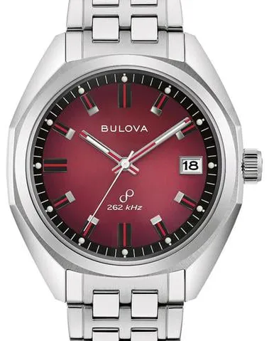 Bulova Jet Star 96B401 40mm Stainless steel Red