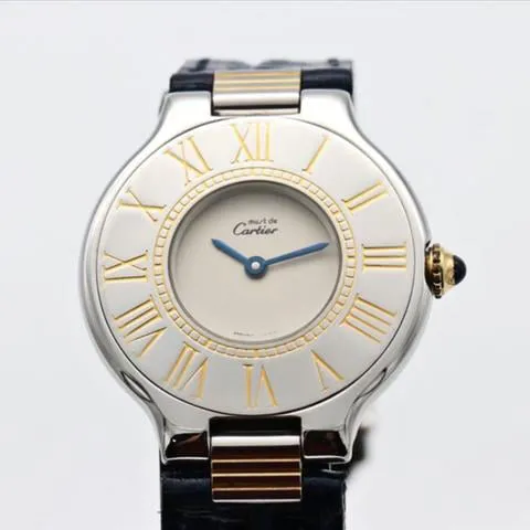 Cartier 21 Must de Cartier 1330 29mm Yellow gold and Stainless steel Silver