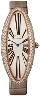 Cartier Baignoire Allongée WJBA0006 Rose gold Silver