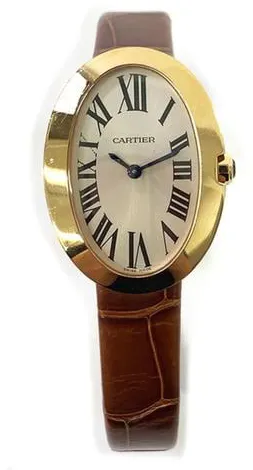 Cartier Baignoire Small Model W8000007 31mm Rose gold White