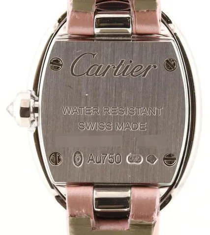 Cartier Baignoire wb520027 19mm White gold Silver 4