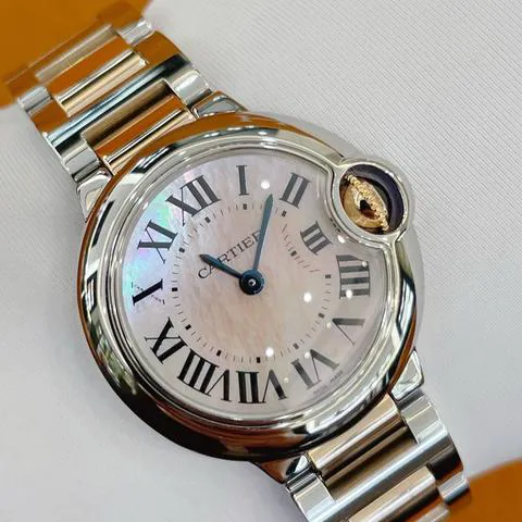 Cartier Ballon Bleu 28mm W2BB0009 28mm Yellow gold and Stainless steel Mother-of-pearl