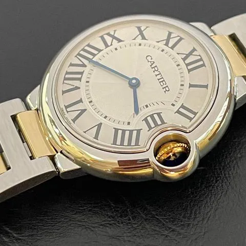 Cartier Ballon Bleu 3005 36mm Yellow gold and Stainless steel White