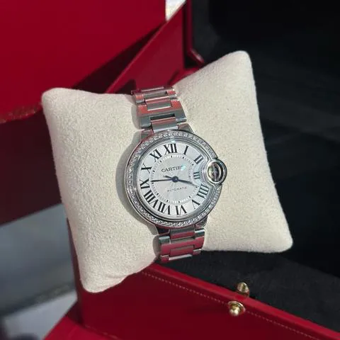 Cartier Ballon Bleu 33mm W4BB0016 33mm Stainless steel Silver