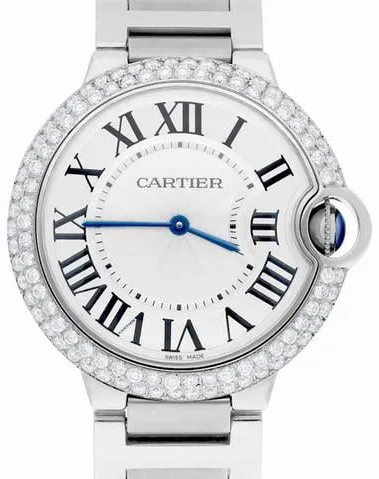 Cartier Ballon Bleu 36mm W69011Z4 36mm Stainless steel Silver