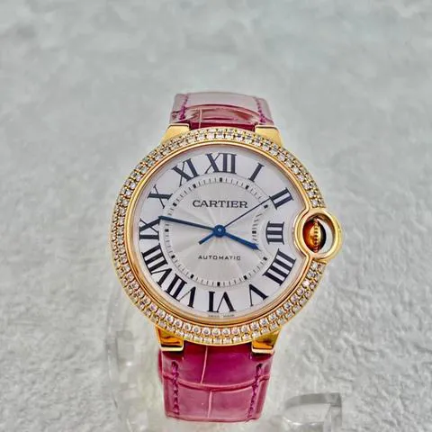 Cartier Ballon Bleu 36mm WE900551 36mm Rose gold White