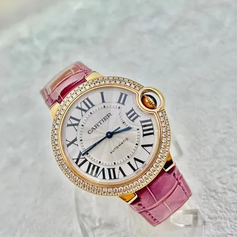 Cartier Ballon Bleu 36mm WE900551 36mm Rose gold White 1