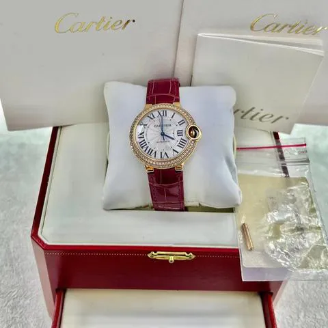 Cartier Ballon Bleu 36mm WE900551 36mm Rose gold White 3