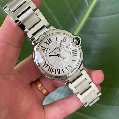 Cartier Ballon Bleu 42mm W69012Z4 42mm Stainless steel Silver 2