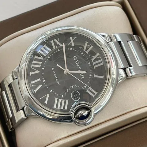 Cartier Ballon Bleu 42mm W6920042 42mm Stainless steel Black 2