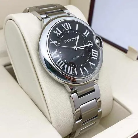 Cartier Ballon Bleu 42mm W6920042 42mm Stainless steel Black 1