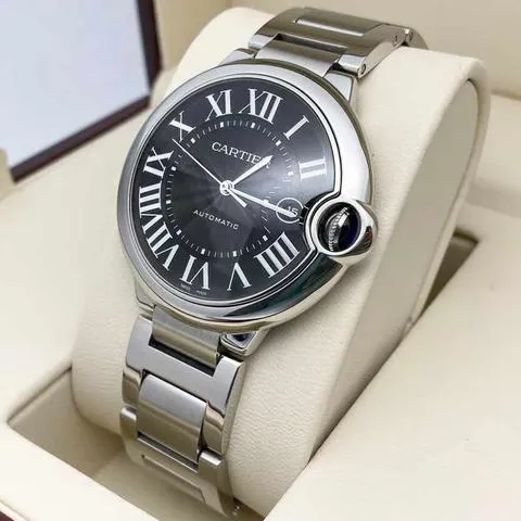 Cartier Ballon Bleu 42mm W6920042 42mm Stainless steel Black 3