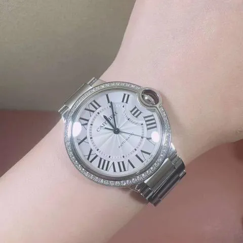 Cartier Ballon Bleu de Cartier W4BB0024 36mm Stainless steel Silver 1