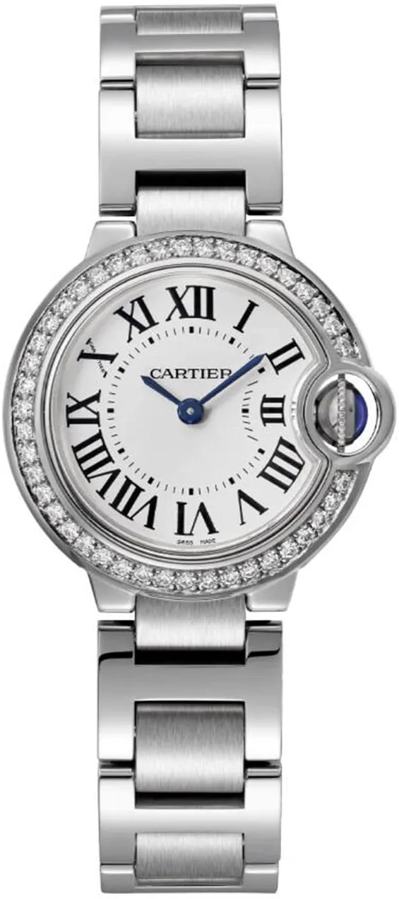 Cartier Ballon Bleu de Cartier W4BB0030 28mm Stainless steel White