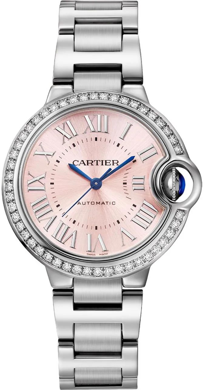 Cartier Ballon Bleu de Cartier W4BB0037 33mm Stainless steel Rose