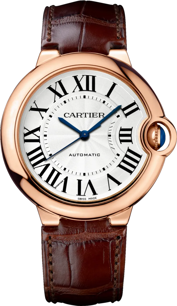 Cartier Ballon Bleu de Cartier WGBB0009 36mm Rose gold and 18k rose gold White