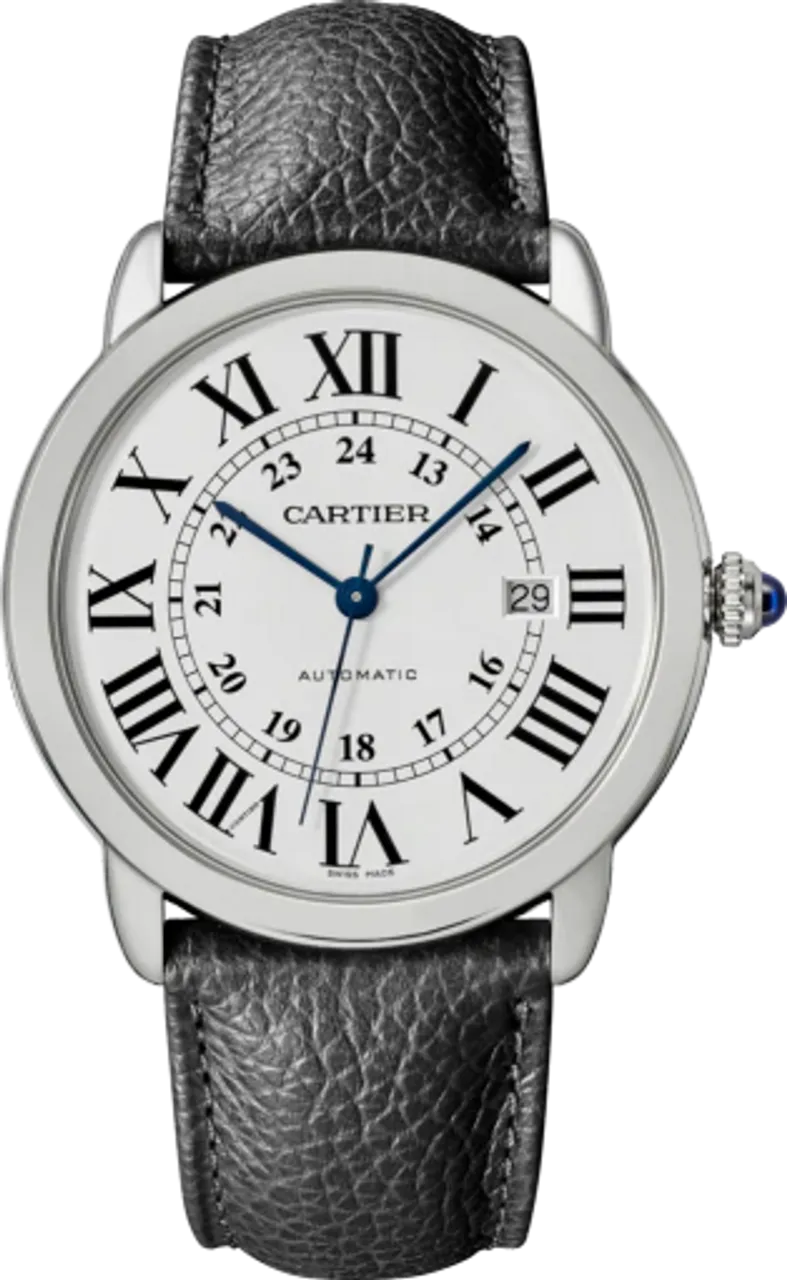 Cartier Ballon Bleu de Cartier WGBB0030 42mm Rose gold and 18k rose gold White