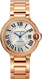 Cartier Ballon Bleu de Cartier WJBB0064 Rose gold Silver