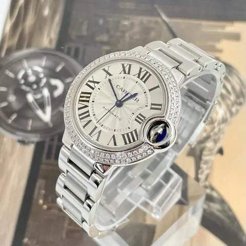 Cartier Ballon Bleu W6920071 33mm Stainless steel White 3