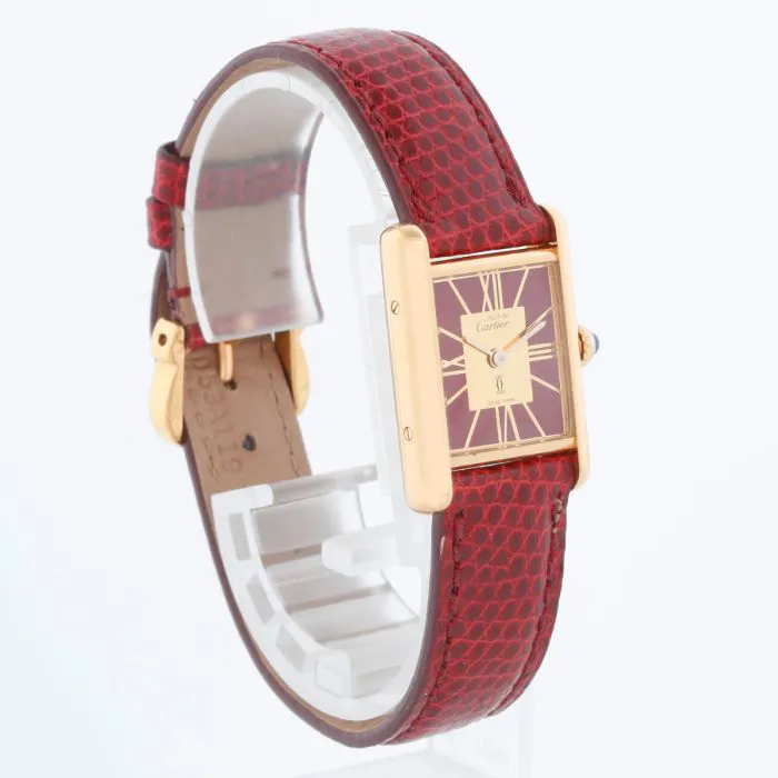 Cartier Must de Cartier 28mm Vermeil Red