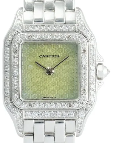 Cartier Panthère 1660 22mm White gold Blue