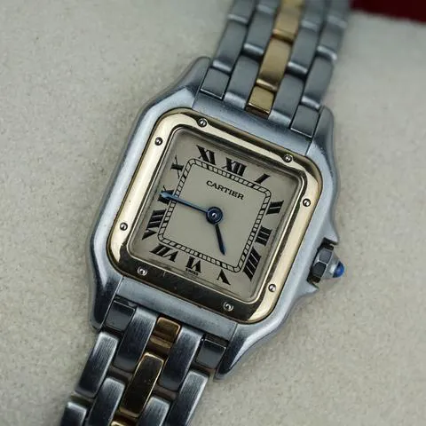 Cartier Panthère 66921 22mm Yellow gold and Stainless steel White