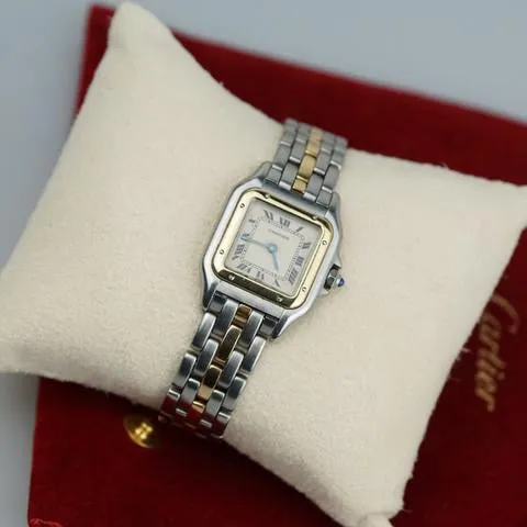 Cartier Panthère 66921 22mm Yellow gold and Stainless steel White 2