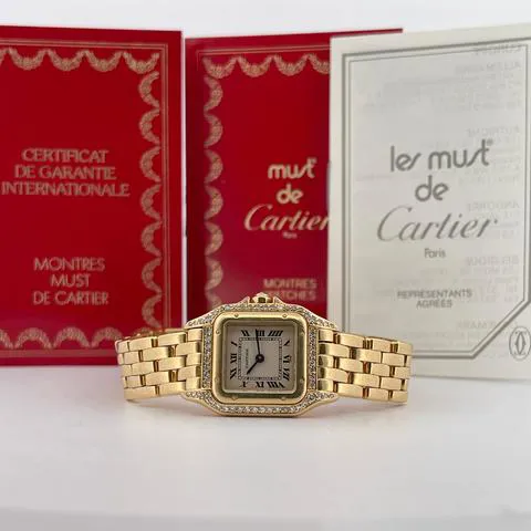 Cartier Panthère 866919 22mm Yellow gold Champagne