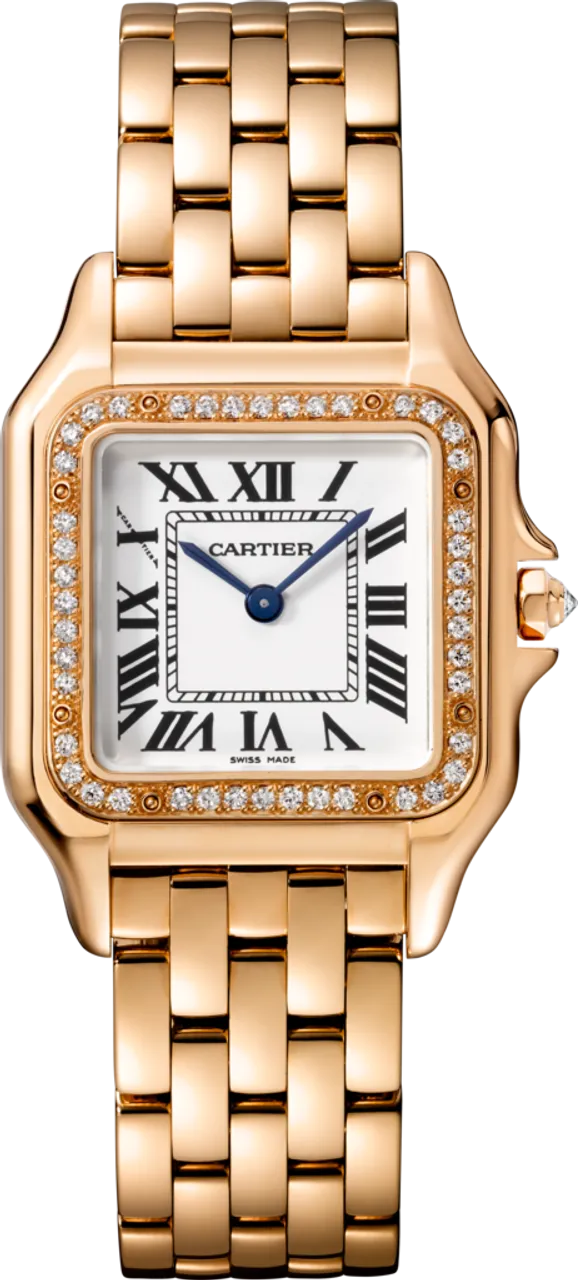 Cartier Panthère de Cartier WJPN0009 27mm Rose gold and 18k rose gold Silver