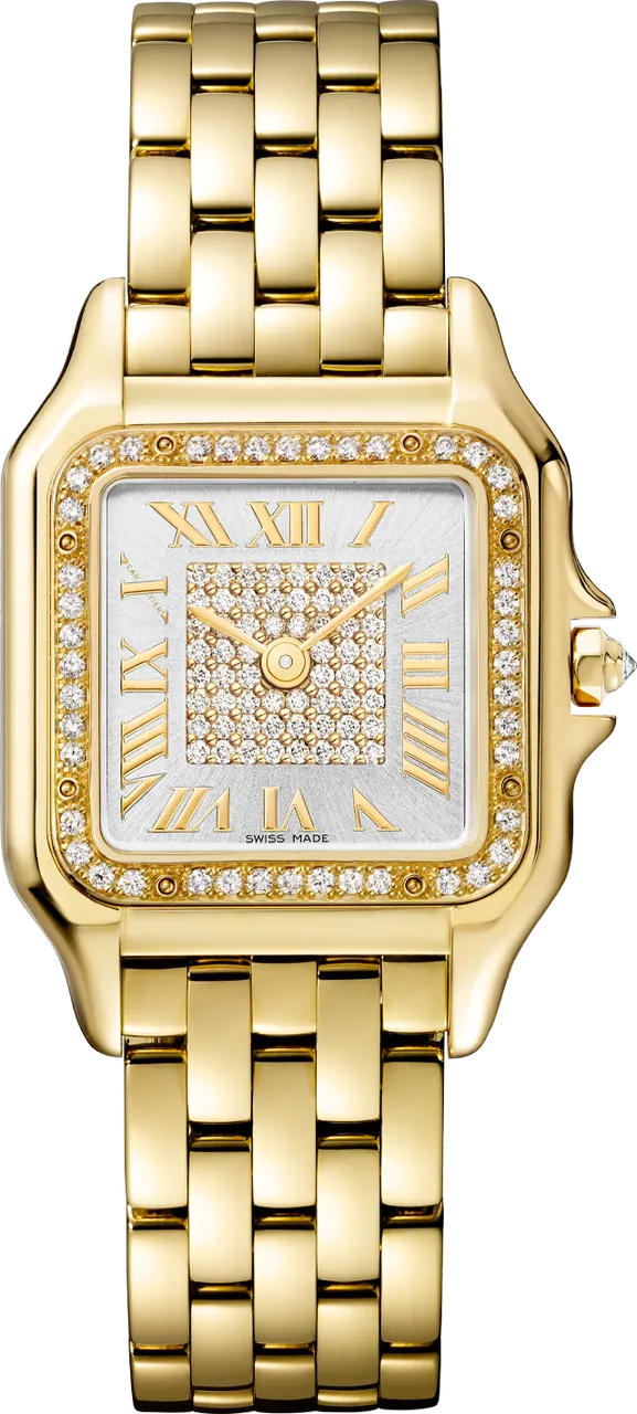 Cartier Panthère de Cartier WJPN0043 36.5mm Yellow gold and 18k yellow gold Silver