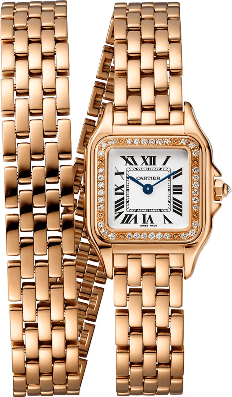 Cartier Panthère de Cartier WJPN0051 22mm Rose gold and 18k rose gold Silver