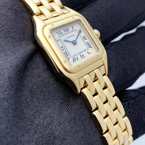 Cartier Panthère W25022B9 22mm Yellow gold White 2