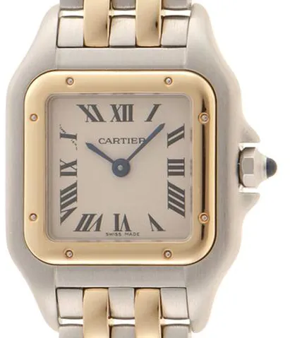 Cartier Panthère W25029B6 23mm Yellow gold and Stainless steel Champagne