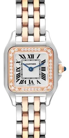 Cartier Panthère W3PN0006 22mm Yellow gold and Stainless steel Silver